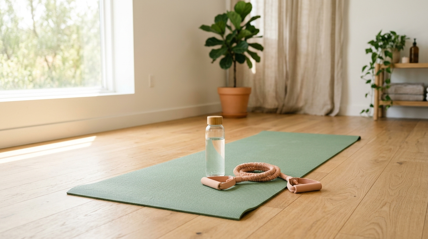 Free workout space and guide preview